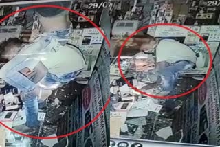 Theft in mobile shop in Ranchi
