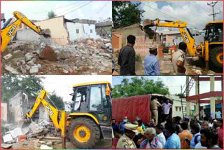 Houses Demolition in Guntur