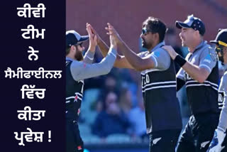 New Zealand defeated Ireland by 35 runs, the semi final is set to be played !