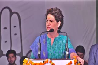 Priyanka Gandhi rally in kangra