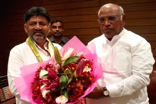 kharge, dk shiv kumar