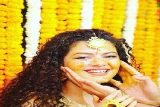 Palak Muchhal Haldi Ceremony