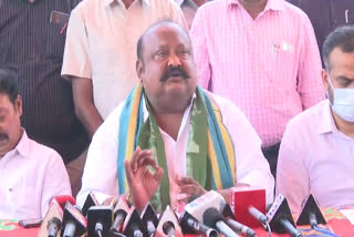 minister Gangula Kamalakar press meet