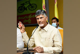 AP: Stones pelted at Chandrababu Naidu's convoy