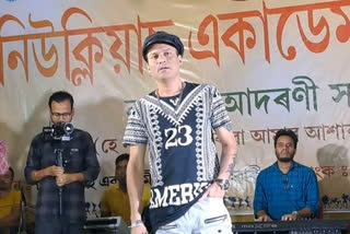 Zubeen Garg in Nalbari