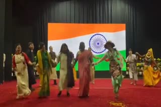 President Droupadi Murmu danced with wife of Sikkim CM