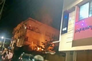 house burnt due to fire accident at hubli