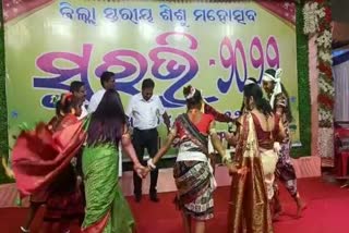 collector dance in district level suravi programme in nabarangpur