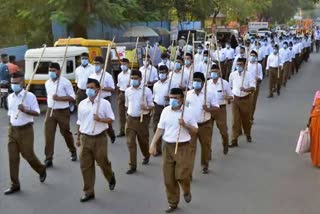 Rss cancels its rally  rss rally in tamilnadu  Rss in tamilnadu  what is rss  ஆர்எஸ்எஸ் ஊர்வலம் ரத்து  பேரணியை ரத்து செய்த ஆர்எஸ்எஸ்  ஆர்எஸ்எஸ்பேரணி ரத்து