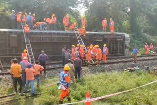 Mock drill for safety of passengers