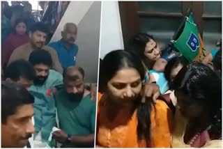 Protests against Thiruvananthapuram Mayor letter  Yuva Morcha assaulted Deputy Mayor  Thiruvananthapuram Deputy Mayor PK Raju  ഡെപ്യൂട്ടി മേയറെ കൈയേറ്റം ചെയ്‌ത് യുവമോര്‍ച്ച  മേയറുടെ കത്തില്‍ പ്രതിഷേധം ശക്തം  Thiruvananthapuram Mayor letter controversy  Thiruvananthapuram Mayor Arya Rajendran  യുവമോർച്ച  സിപിഎം ജില്ല സെക്രട്ടറി  Yuva Morcha  യുഡിഎഫ്  സിപിഎം