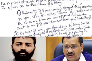 Kejriwal accepted Rs 50 crore from me; attended my dinner party at Hyatt: Conman Sukesh in fresh letter