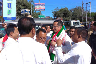 MP gaurav gogoi speech against bjp