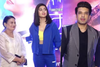 Tejasswi Prakash attends debut film Mann Kasturi Re screening