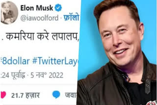 ELON MUSK TWEET ON BHOJPURI SONG KAMARIYA KARE LAPALAP