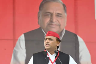 Akhilesh yadav in Dholpur