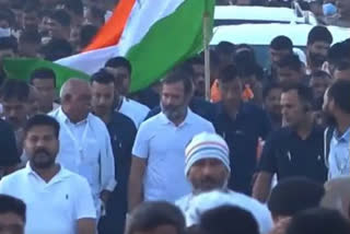Prashant Bhushan joins Congress' Bharat Jodo Yatra in Telangana
