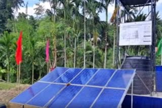 first Bio Village Solar Hamlet in Tripura