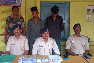 Sidgora police arrested youth with brown sugar
