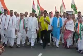 odisha congress bharat jodo yatra reached in korei jajpur