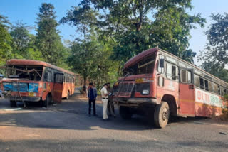 two ST bus Accident