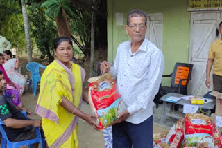 NGO Distribution of aid