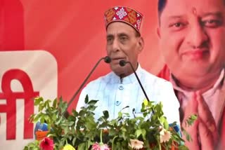 defense minister rajnath singh rally in mandi