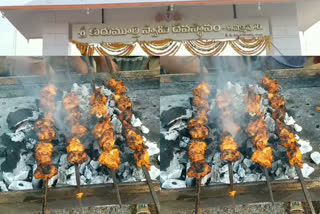 mutton Special food in kurumurthy jathara in mahabubnagar district