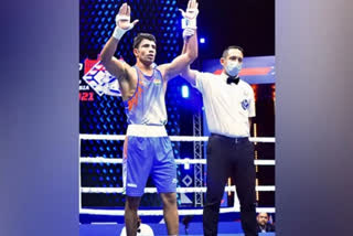 Sumit punches his way into semis of Asian Boxing Championships