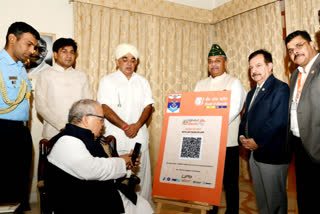 Rajendra Gudha launched QR code for Flag day, now pay digitally for armed forces