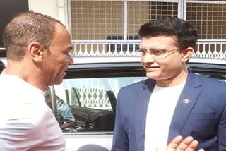 Cafu Meets Sourav