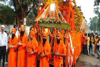 Guru Nanak Dev birth anniversary procession in Ramgarh