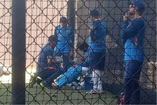 Indian captain Rohit Sharma sustains forearm injury at nets