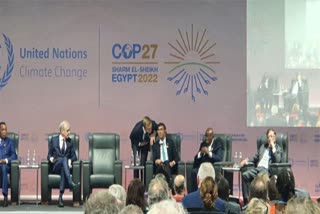 cop27 event rishi sunak viral video