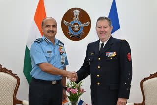 JOINT EXERCISE GARUDA 7 CONTINUES IN JODHPUR CHIEFS OF INDIA AND FRANCE AIR FORCE WILL BE PRESENT TODAY