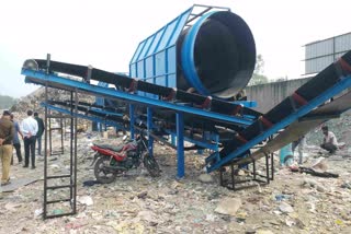 Garbage processing plant in haldwani
