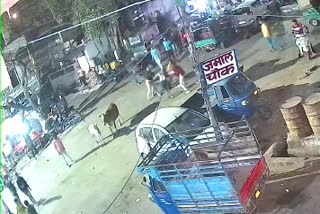 CCTV Video of Youth stabbed in Kota
