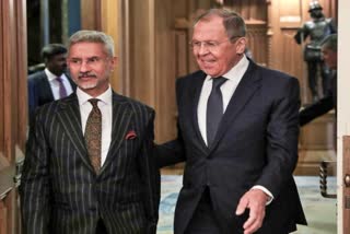 S Jaishankar and Russian FM Sergey Lavrov