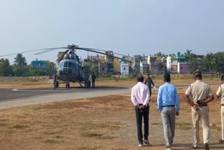 President to visit odisha: ମୁର୍ମୁଙ୍କ ପୁରୀ ଗସ୍ତକୁ ନେଇ ହେଲିପ୍ୟାଡ ସ୍ଥିତି ଅନୁଧ୍ୟାନ କଲେ ବାୟୁସେନା ଅଧିକାରୀ