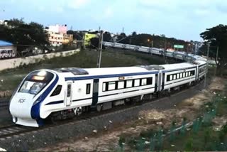 vande bharat express train hits woman