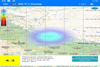 Etv Bharatearthquake of magnitude 6.3 occurred-in-delhi-ncr