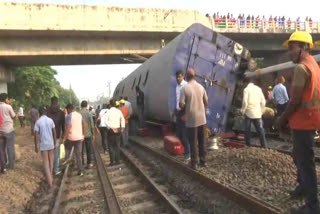 GOODS TRAIN DERAILED IN AP