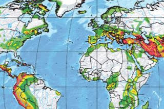 Highest risk of earthquake