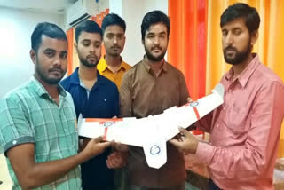 Gorakhpur: Students from MMMUT develop a 'biodegradable drone'