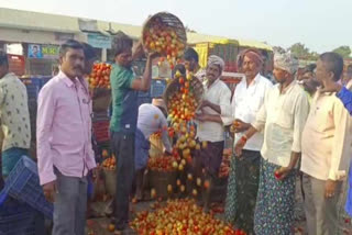 Tomato market in kurnool