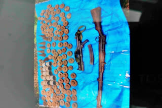 CRPF seized huge arms cache of Naxals in Jharkhand, Bihar