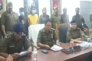 बलरामपुर में पुलिस-बदमाशों में मुठभेड़.