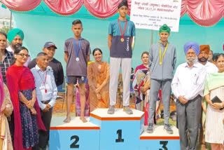 District level athletics meet of secondary wing schools was conducted in Mohali