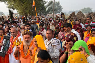 Movement of saints in Adibadri Dham