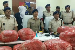 Four Quintal Ganja Seized and Two Men Arrested in Raghunathganj Police Station area of Murshidabad